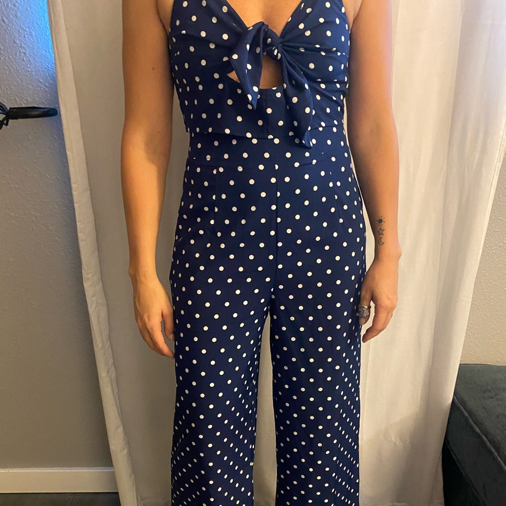 Polka dot two piece set